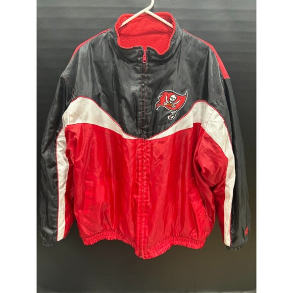 TAMPA BAY BUCS Reversible Fleece/Nylon JACKET Officially Licensed Mens Size XXL - Picture 7 of 12